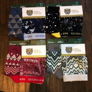 SEE INDIVIDUAL LISTINGS Pair of Thieves Brief/Sock